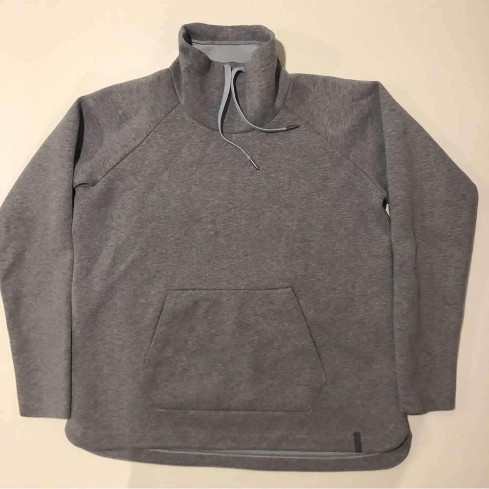 Columbia Omni-Wick Pullover Turtle Neck Sweater Mens size Large Grey